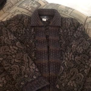 Peruvian connection ladies sweater coat